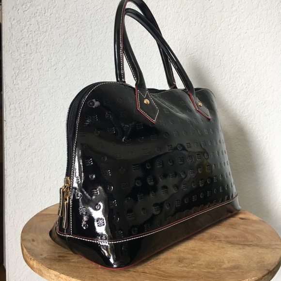 Arcadia Bags Genuine Patent Leather Arcadia Bag Made In Italy